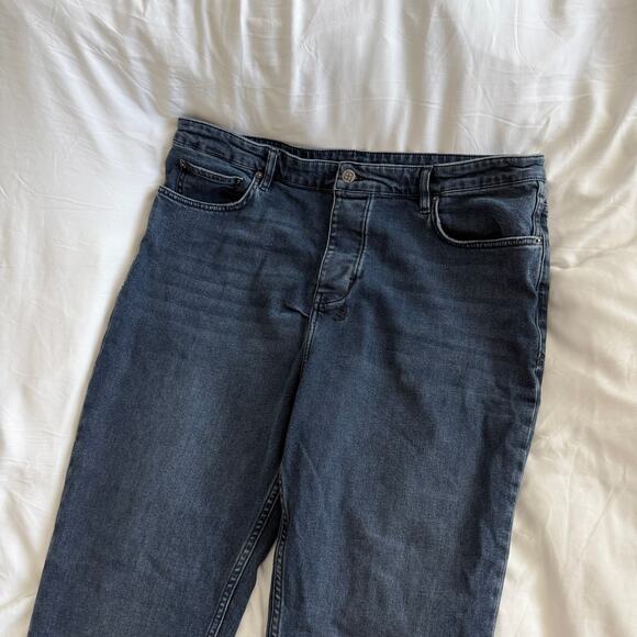 NWT Ksubi Blue Stretch Straight Leg Jeans Men’s Size 38 - Picture 2 of 7